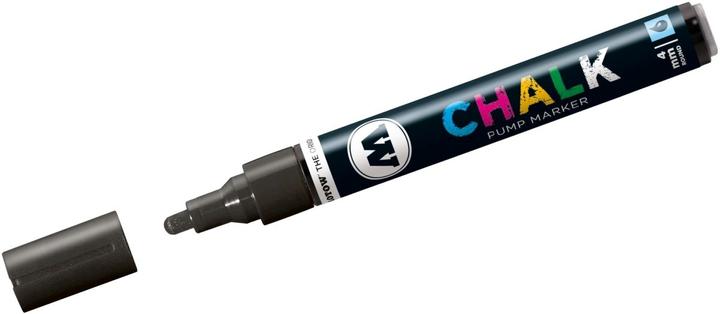 Image du produit Molotow Windowmarker Pump Marker Chalk rechargeable 4mm noir (Noir, 4 mm, 1 x)
