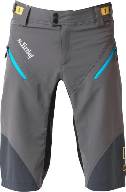 Produktbild dirtlej Trailscout Half & Half Shorts, grau/türkis, XL (XL)