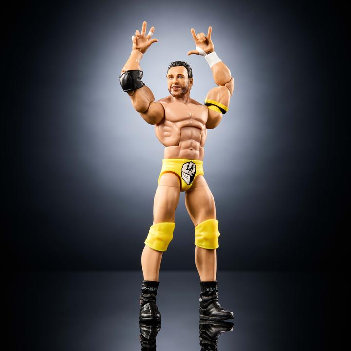 Actual product image Mattel WWE Elite Collection Premium Live Event LA Knight Action Figure Set, Royal Rumble Collectible