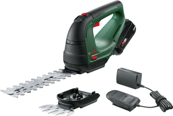 Actual product image Bosch Home & Garden Advanced Shear 18 Set (Rechargeable battery operated)