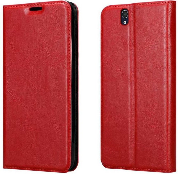Actual product image Cadorabo Book Invisible Magnet Cover (Sony Xperia Z)