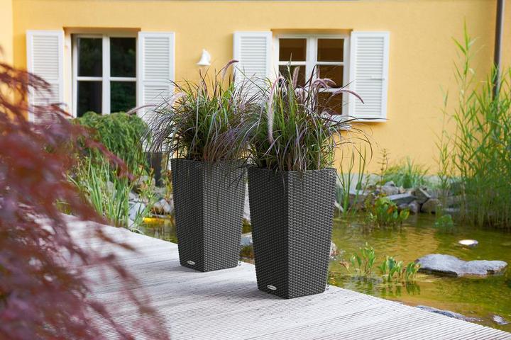 Actual product image Lechuza Flowerpot Cubico Cottage 30 (30 cm)