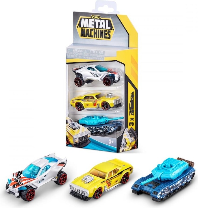 Produktbild Zuru METALLMASCHINEN AUTOS 3er-Pack Serie 2