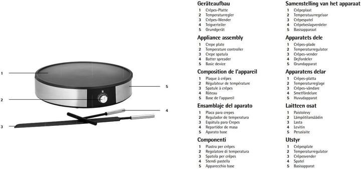 Produktbild WMF Lono Crepes Maker