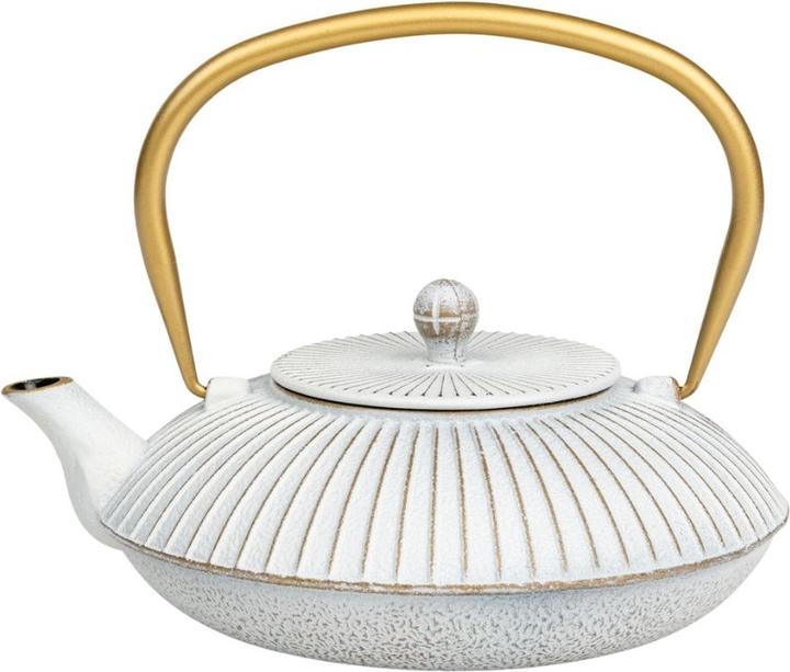 Bredemeijer Teekanne Linhai 1,1l Gusseisen weiss 153032 (1.10 l)