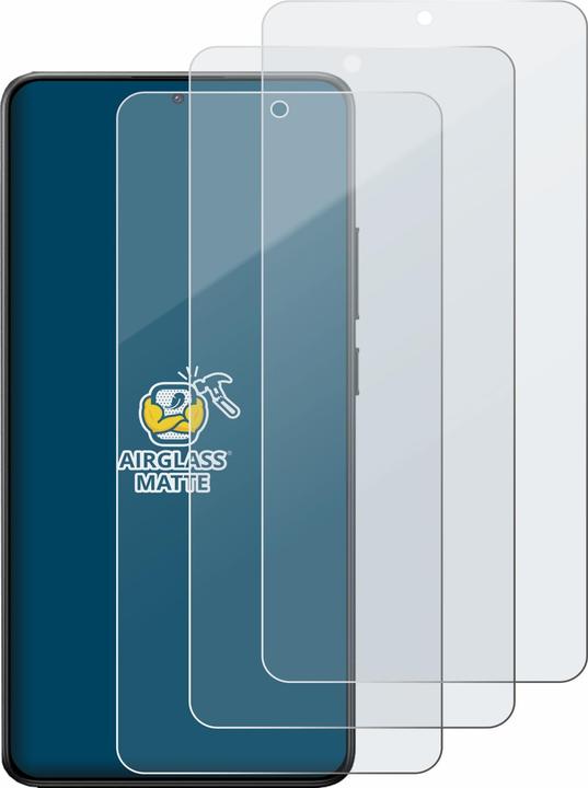 Actual product image BROTECT AirGlass Glass Matte (3 pcs., Xiaomi Poco X7 Pro)