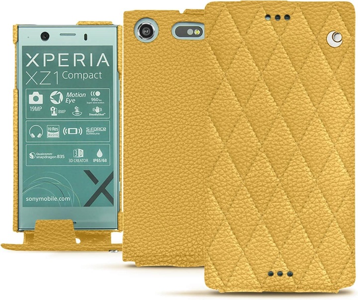 Actual product image Noreve Leather cover vertical (Sony Xperia XZ1 Compact)