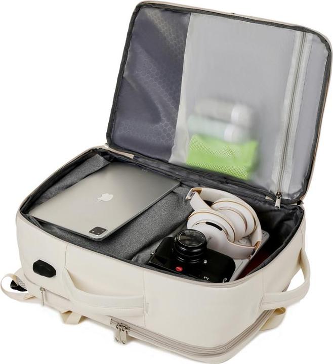 Produktbild Okade S3610 Laptoprucksack 17.3 Zoll – Business Travel Rucksack mit USB, Koffer-Design, Lila