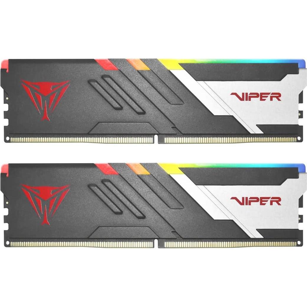 Patriot Viper Venom (2 x 16GB, 6000 MHz, DDR5-RAM, DIMM), RAM, Schwarz