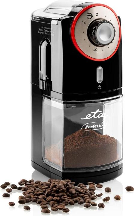Immagine prodotto ETA ETA006890000 Perfetto Macinacaffè, Potenza 100 W, Chicchi di caffè 200 g, Nero