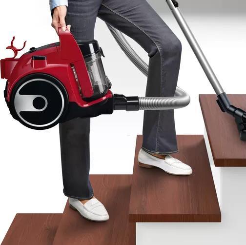 Produktbild Bosch Hausgeräte | 2 Stofzuiger zonder zak Rood BGC05A322
