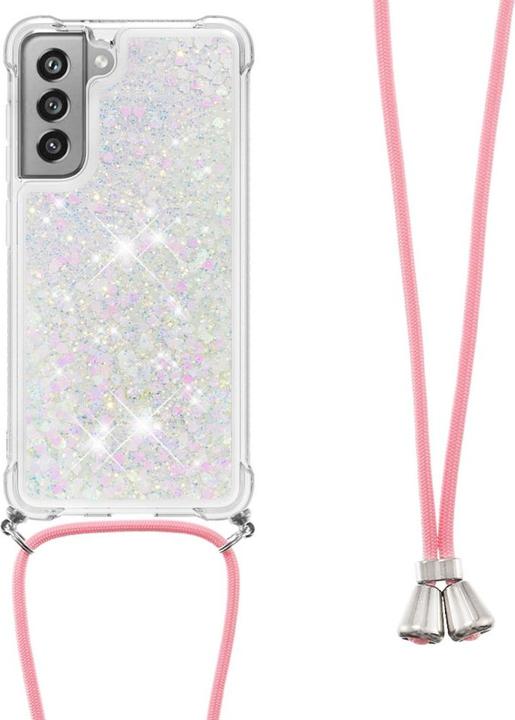 Produktbild Cover-Discount Galaxy S21 FE - Hülle mit Umhängeband weiss