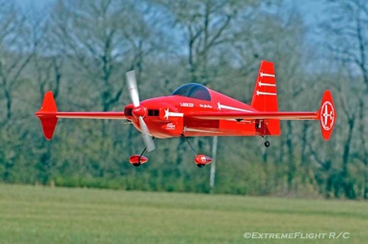 Produktbild Extremeflight-RC laser 60" v2 rot/weiss arf