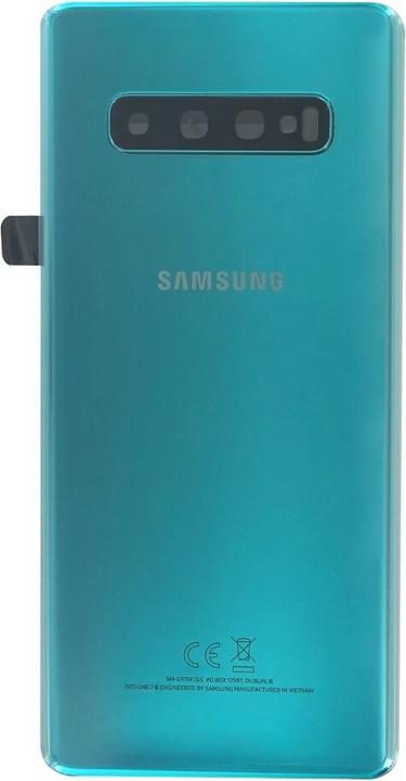 Productafbeelding Samsung Back Cover G975 Galaxy S10 Plus groen GH82-18406E (Samsung Galaxy S10+)