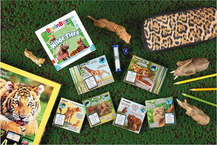 Actual product image Brainbox Brain Box- Wild animals (German)
