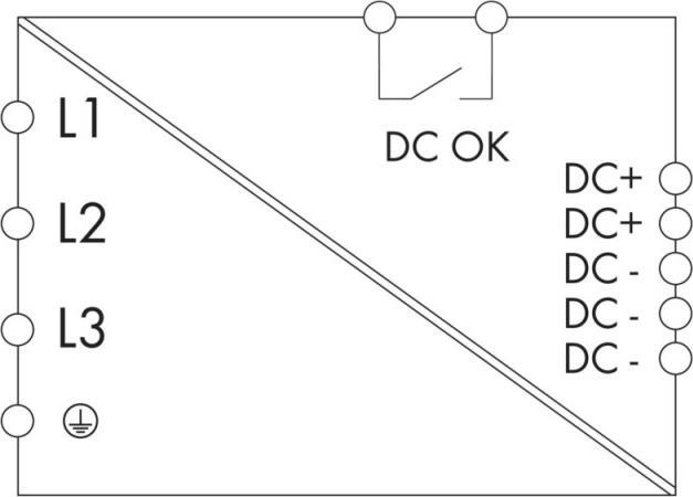 Actual product image Wago DIN-rail power supply unit (DIN-rail