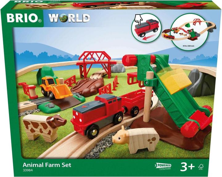 Actual product image Brio Large Farm Set
