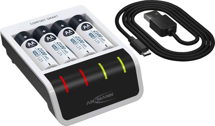 Produktbild Ansmann Comfort Smart (4 Stk., AA, 800.80 mAh, Akku)