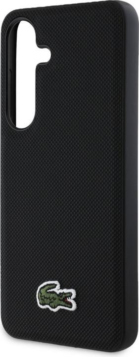 Image du produit Lacoste Case Iconic Petit Pique Woven Logo CBDY Strap MagSafe to Samsung Galaxy S25 black