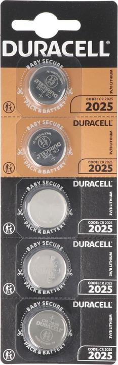 Produktbild Duracell Batterie DL2025, CR2025, 5er Blister (5 Stk., CR2025)