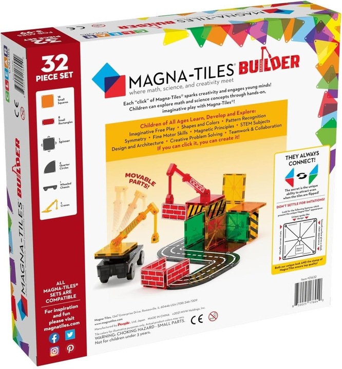 Immagine prodotto Magna-Tiles Set da cantiere