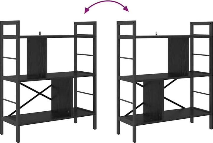 Produktbild vidaXL Bücherregal (30 x 75 x 91 cm)