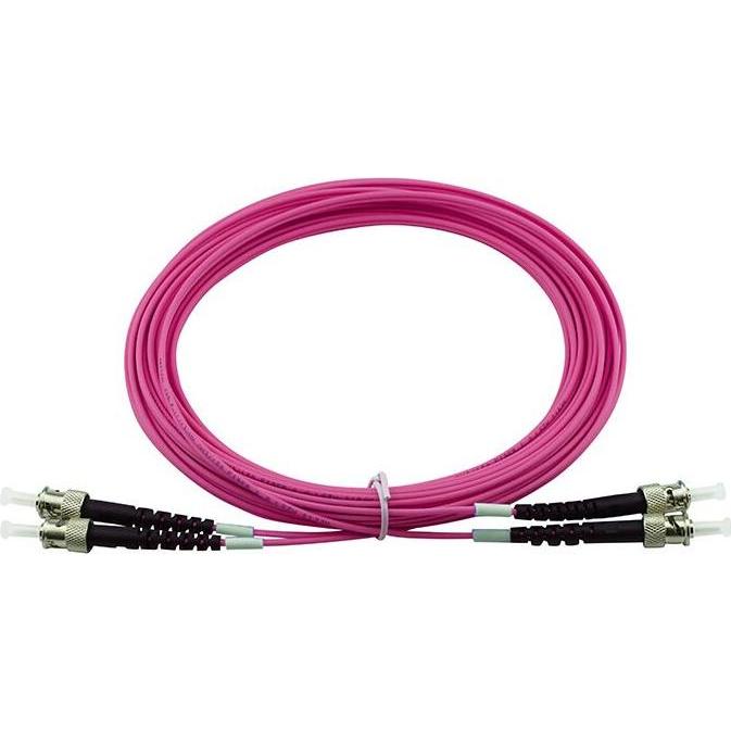 BlueOptics Duplex LWL Patchkabel ST-ST Multimode OM4 30 Meter (30 m), Netzwerkkabel