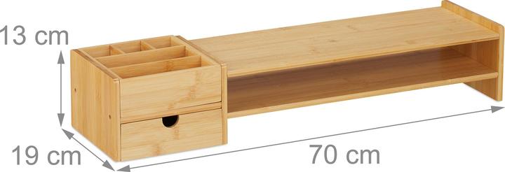 Actual product image Relaxdays Bamboo