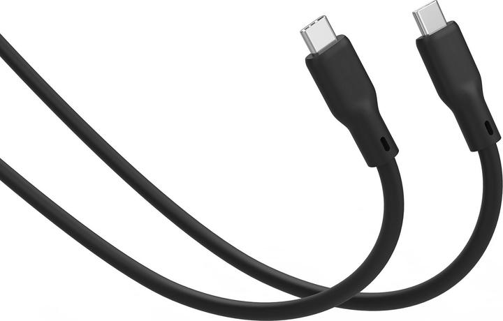 Produktbild Digitus USB Silikon Kabel, USB4 Version 2.0, USB 80Gbps, 1m, schwarz (1 m, USB 4 Version 2.0, 240 W)