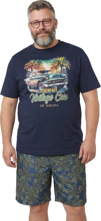 Produktbild Men+ T-Shirt, Halbarm, Brustprint (L)