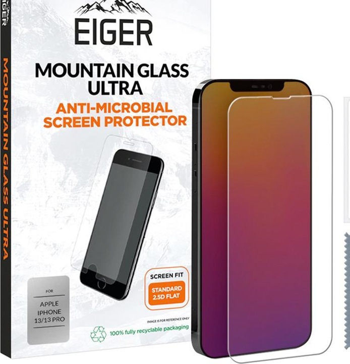 Produktbild Eiger Mountain Glass Ultra (1 Stück, Apple iPhone 14, Apple iPhone 13 Pro, Apple iPhone 13)