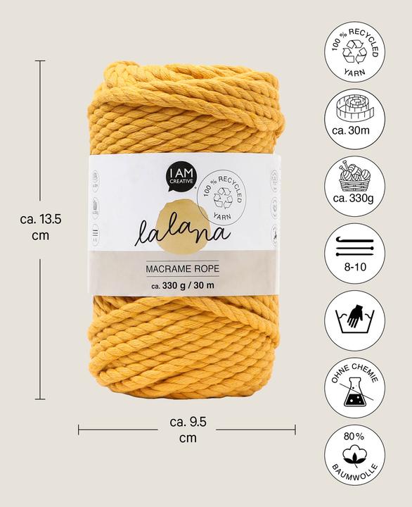 Produktbild Lalana Macrame Rope (30 m)