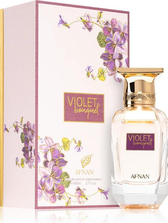 Actual product image Afnan Violet Bouquet (Eau de parfum, 80 ml)