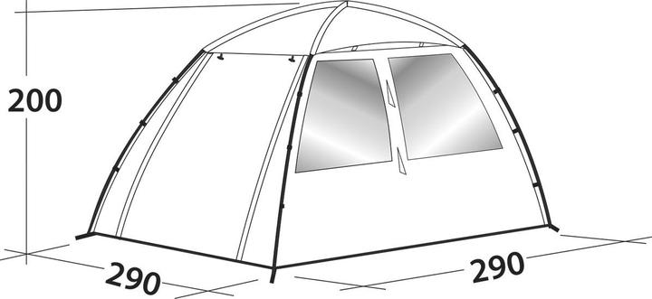Actual product image Easy Camp Daytent (Dome tent, 7.20 kg, 3 persons)