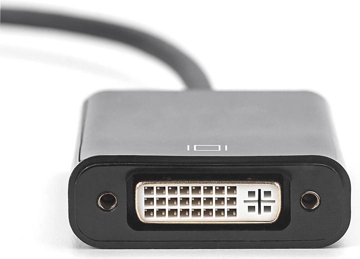 Produktbild Digitus Aktiver DisplayPort Adapter / Konverter, DP auf DVI (DVI, Mini DP, 15 cm)
