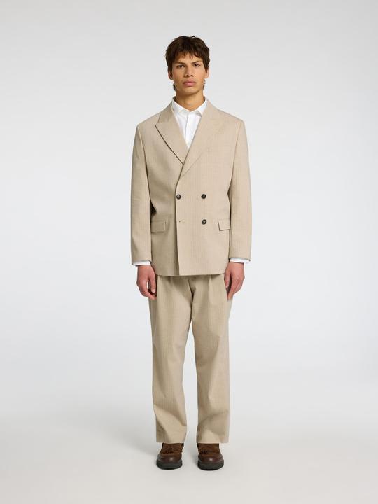 Produktbild Selected Relaxed Fit Nadelstreifen Anzughose (52)