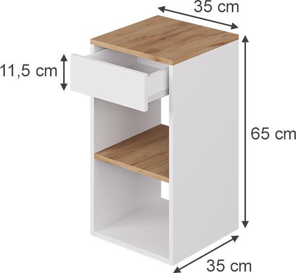 Produktbild Vicco Dany (35 x 35 x 65 cm)
