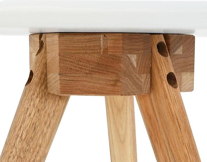 Immagine prodotto vidaXL Set di tavolini da caffè in legno massiccio di noce e truciolato (32 x 32 x 32 cm, 40 x 40 x 40 cm, 50 x 50 x 46 cm)