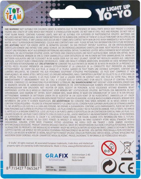 Image du produit Grafix Yo-Yo avec bleu clair