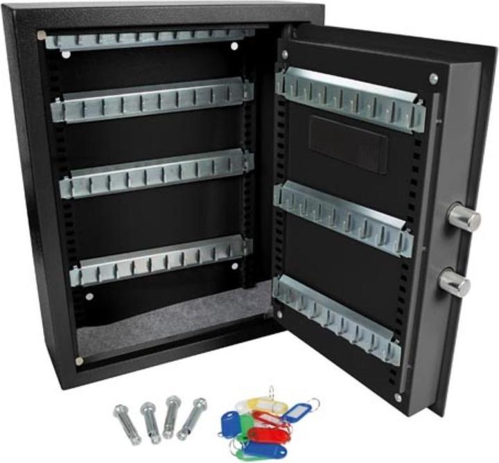 Produktbild Velleman SCHLÜSSELTRESOR - 45 x 36 x 12 cm - 71 Schlüssel