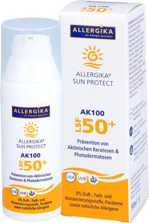 Produktbild Allergika SUN AK100 (Sonnencreme, SPF 50+, 50 ml)