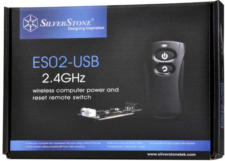 Image du produit Silverstone SST SST SST-ES02-USB (Télécommande spécifique à l'appareil, Fréquence radio (RF))
