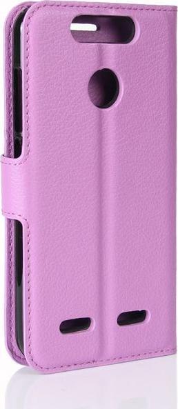 Image du produit MU Classic Étui en cuir Litchi (ZTE Blade V8 Lite)