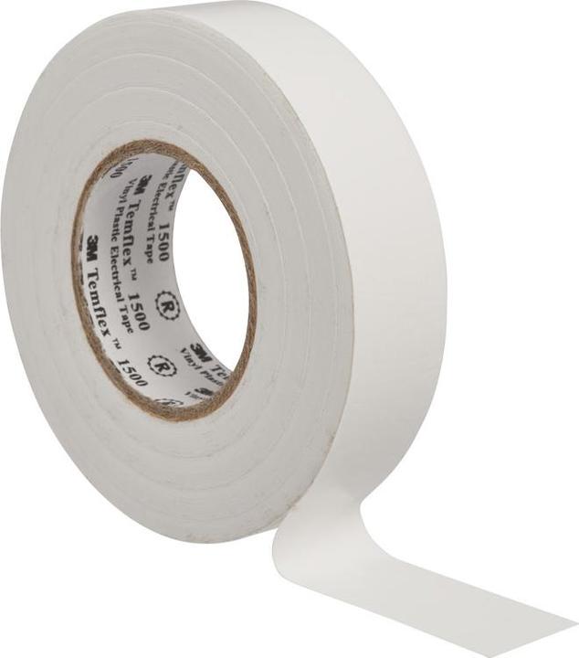 Produktbild 3M Isolierband Temflex 1500 Weiss (15 mm)