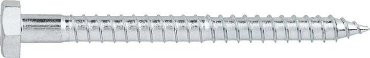 Actual product image Fischer FIS 080261 Safety screw 7x85 hex.A4 (200 Screws per piece)