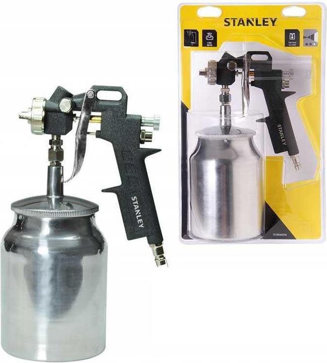 Actual product image Stanley Lower tank spray gun, NOZZLE 1.4 mm