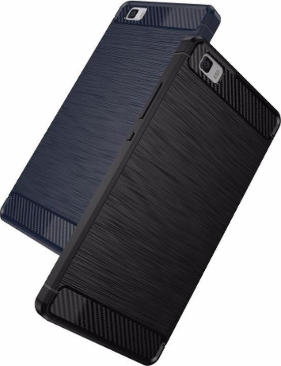 Immagine prodotto Screenguard Huawei P8 Lite Cover Carbon Brushed Soft TPU (Huawei P8 Lite)