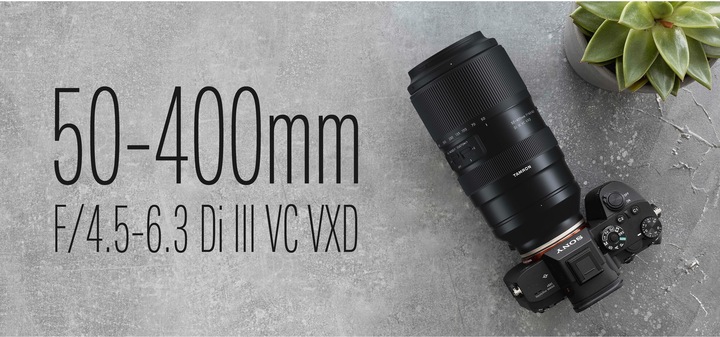 Productafbeelding Tamron AF 50-400mm F/4.5-6.3 Di III VC VXD (Sony E, APS-C / DX, Volledig formaat)