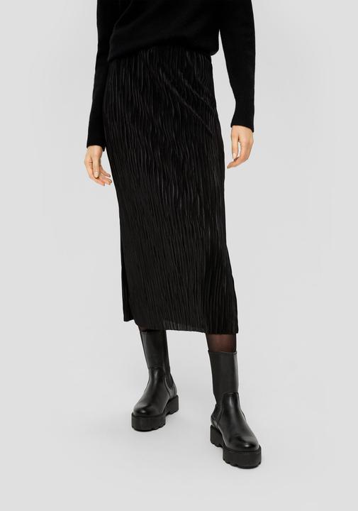 Produktbild s.Oliver Rock Plissierter Midirock (36)