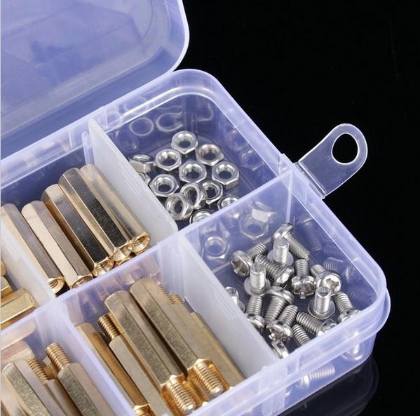 Actual product image Play-Zone 120-piece set with spacers 6mm 20mm screws and